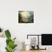 Albert Bierstadt Zedign Poster d'art #298 (Bureau à domicile)