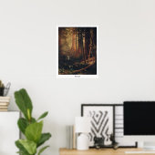 Albert Bierstadt Zedign Poster d'art #4 (Bureau à domicile)