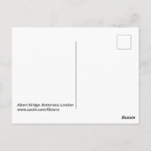 Albert Bridge, carte postale de Londres (Dos)