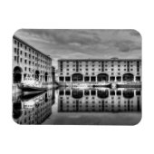 Albert Dock Liverpool Reflections Magneet (Horizontaal)