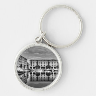 Albert Dock Liverpool Reflections Sleutelhanger