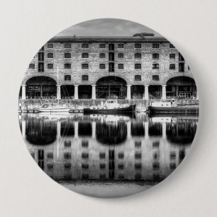 Albert Dock Liverpool Ronde Button 4,0 Cm