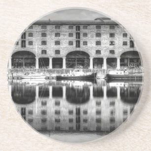 Albert Dock Liverpool Zandsteen Onderzetter