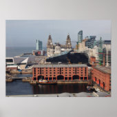 Albert Dock - Poster de Liverpool (Devant)