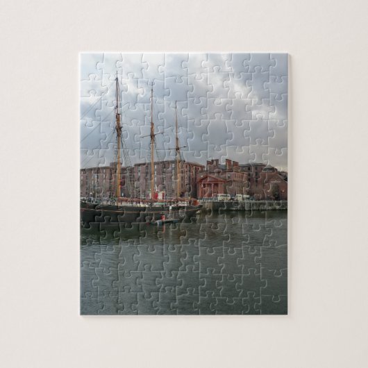 Albert Dock van Liverpool Legpuzzel (Verticaal)