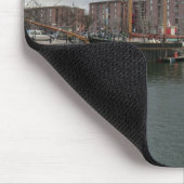 Albert Dock van Liverpool Muismat (Hoek)