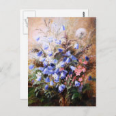 Albert Dürer Lucas: Harebells en Centaury Briefkaart (Voorkant / Achterkant)