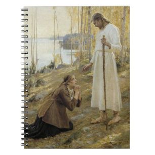 Albert Edelfelt - Christus en Mary Magdalene Notitieboek