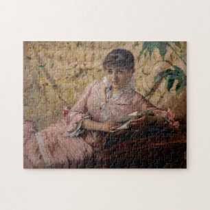 Albert Edelfelt - De leesparisienne Legpuzzel