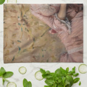 Albert Edelfelt - De leesparisienne Theedoek (Gevouwen)