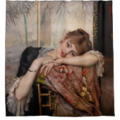 Albert Edelfelt - De Parisienne/Virginie Douchegordijn (Voorkant)