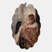 Albert Edelfelt - De Parisienne/Virginie Ornament Kaart (Rechts)