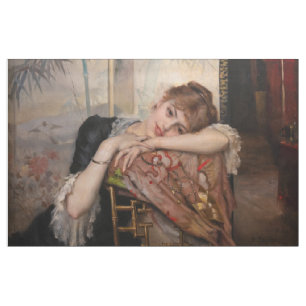 Albert Edelfelt - De Parisienne/Virginie Stof