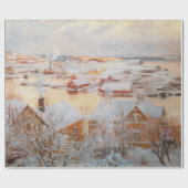 Albert Edelfelt - December - dag Cadeaupapier (Vlak)