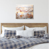 Albert Edelfelt - December - dag Canvas Afdruk (Insitu (Slaapkamer))
