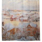 Albert Edelfelt - December - dag Douchegordijn (Voorkant)