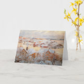 Albert Edelfelt - December - dag Kaart (Gele Bloem)