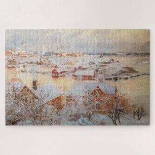 Albert Edelfelt - December - dag Legpuzzel
