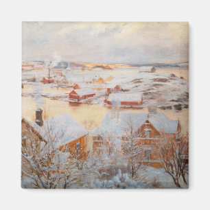 Albert Edelfelt - December - dag Magneet