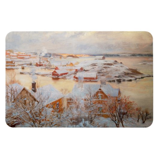 Albert Edelfelt - December - dag Magneet (Horizontaal)