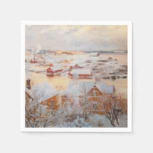 Albert Edelfelt - December - dag Servet