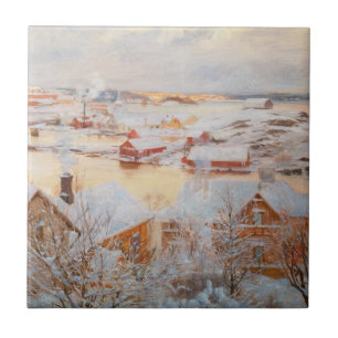 Albert Edelfelt - December - dag Tegeltje