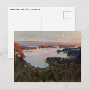 Albert Edelfelt - Gezicht op Haikko Briefkaart