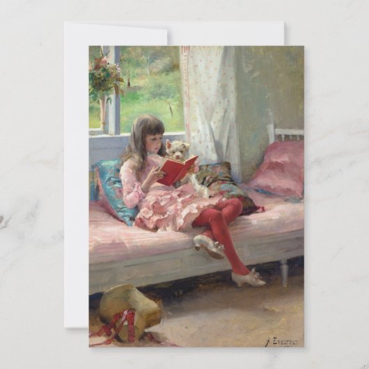 Albert Edelfelt - Goede Vrienden Bedankkaart (Voorkant)