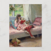 Albert Edelfelt - Goede vrienden Briefkaart (Voorkant)