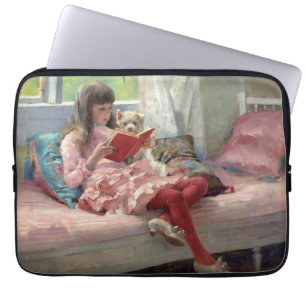 Albert Edelfelt - Goede vrienden Laptop Sleeve