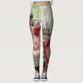 Albert Edelfelt - Goede vrienden Leggings (Voorkant)