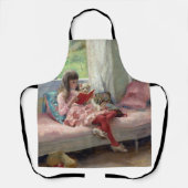 Albert Edelfelt - Goede vrienden Schort (Voorkant)