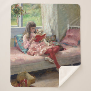 Albert Edelfelt - Goede vrienden Sherpa Deken