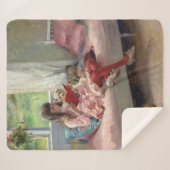 Albert Edelfelt - Goede vrienden Sherpa Deken (Voorkant (horizontaal))