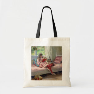 Albert Edelfelt - Goede vrienden Tote Bag