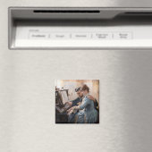 Albert Edelfelt - Het spelen van de Piano Magneet (Insitu (Vaatwasser))