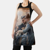 Albert Edelfelt - Het spelen van de Piano Schort (Insitu)