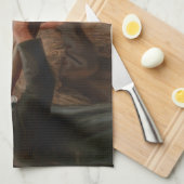 Albert Edelfelt - in de buitenaartsligging Theedoek (Quarter Fold)