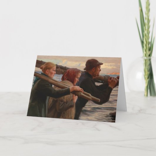 Albert Edelfelt - In de Outer Archipel Kaart (Voorkant)