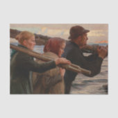 Albert Edelfelt - In de Outer Archipel Tissuepapier (Voorkant)