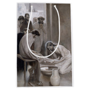 Albert Edelfelt - Jesus Washing Feet of Disciples Medium Cadeauzakje