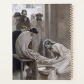 Albert Edelfelt - Jesus Washing Feet of Disciples Planner (Achterkant)
