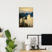 Albert Edelfelt - Kaukola Ridge op Sunset Poster (Thuiskantoor)