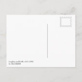 Albert Edelfelt Lachmodel met doek CC0057 Briefkaart (Achterkant)