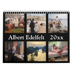 Albert Edelfelt Masterstuks Selection Kalender