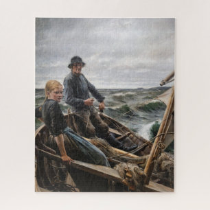 Albert Edelfelt - Op Zee Legpuzzel