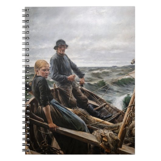 Albert Edelfelt - Op Zee Notitieboek (Voorkant)