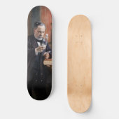 Albert Edelfelt - Portret van Louis Pasteur Skateboard (Voorkant)