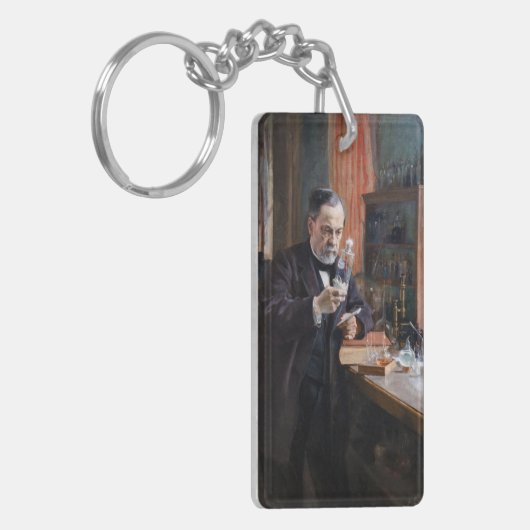Albert Edelfelt - Portret van Louis Pasteur Sleutelhanger (Voorkant Links)