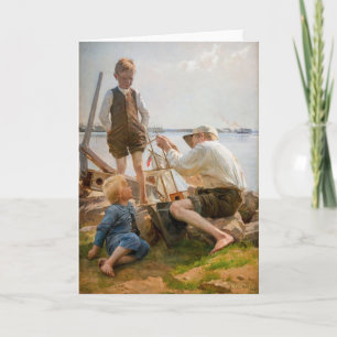 Albert Edelfelt - Scheepsbouwers Kaart